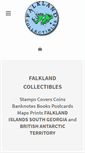 Mobile Screenshot of falklandcollectibles.com